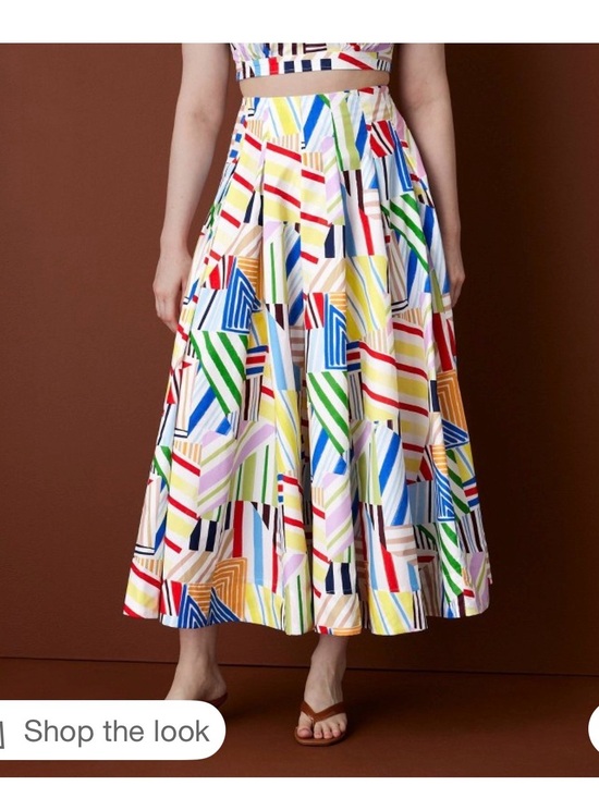 Rosie Assoulin Dresses & Skirts - Rosie Assoulin Multicolor Geometric Maxi Skirt